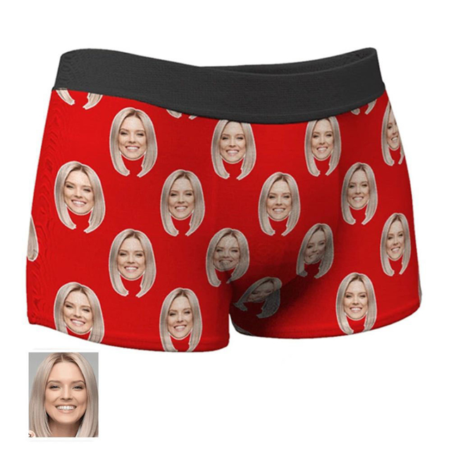 Picture of Customized underwear | Custom Corlorful Men's Boxer Briefs For Gifts