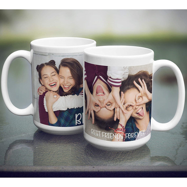 Picture of Personalized Photo Coffee Mug - Custom Birthday Mugs