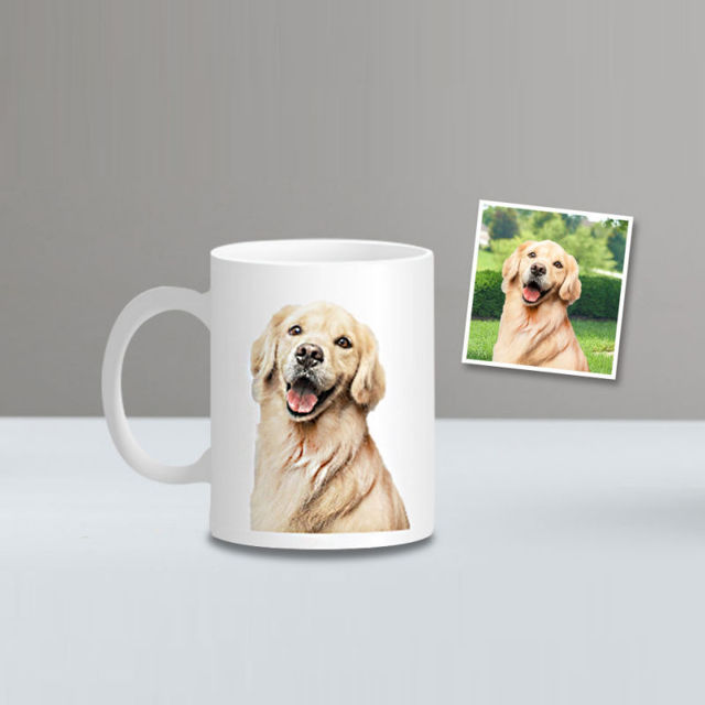 Picture of Personalized Standard Photo Mug - Customize with  Photo & Text