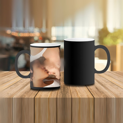 Picture of Personalized Magic Photo Mug - Custom Heat Colour Changing Cup