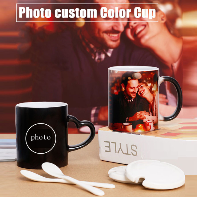 Picture of Personalized Magic Photo Mug - Custom Heat Colour Changing Cup