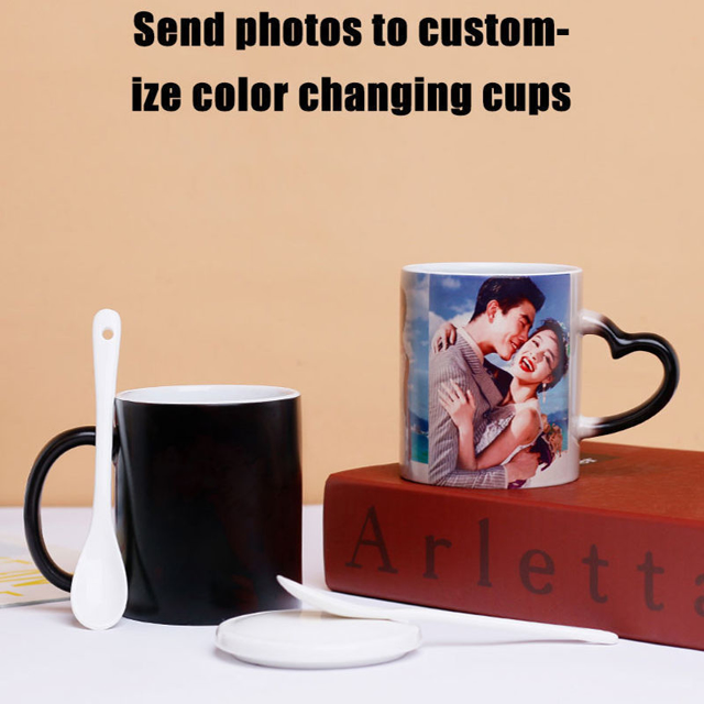 Picture of Personalized Magic Photo Mug - Custom Heat Colour Changing Cup