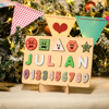 Picture of Personalized Wooden Puzzle Name Board - Custom Toy Gift for Baby and Kids - Custom Name Puzzle for Toddlers - Best 1st Birthday Gift for Your Baby Girl