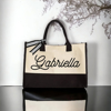 Picture of Custom Embroidered Name Tote Bag - Personalized Embroidered Tote Bag