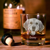 Picture of Custom 3D Laser Whiskey Glass Cup - Etched Photo Wine Cup - Best Gift For Father's Day and Christmas