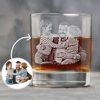 Picture of Custom 3D Laser Whiskey Glass Cup - Etched Photo Wine Cup - Best Gift For Father's Day and Christmas