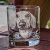 Picture of Custom 3D Laser Whiskey Glass Cup - Etched Photo Wine Cup - Best Gift For Father's Day and Christmas