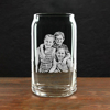 Picture of Custom Can Shape Glass Cup - Personalized Glasses with Photo - Best Gift for Father's Day, Anniversary and Birthday