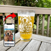 Picture of Custom Pint Glass Cup - Personalized Glasses with Photo - Best Gift for Pet Person