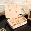 Picture of Custom Travel Jewelry Case - Personalized Travel Box with Name -  Gift for Bridesmaids