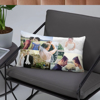 Picture of Custom Photo Rectangle Pillow Case -  Personalized with Multiple Photos - Housewarming Or Christmas gift