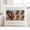 Picture of Personalized Photo Pillow Case  - Pillowcase with Multiple Photos - Housewarming Gift - Gift for Christmas Or Valentine's Day