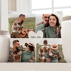 Picture of Personalized Photo Pillow Case  - Pillowcase with Multiple Photos - Housewarming Gift - Gift for Christmas Or Valentine's Day