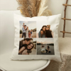 Picture of Personalized Photo Pillow Case  - Pillowcase with Multiple Photos - Housewarming Gift - Gift for Christmas Or Valentine's Day