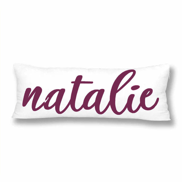 Picture of Personalized Name Pillow Case - Custom With Your Name - Best Gift for Christmas, Anniversary, Birthday Or Valentine's Day