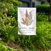 Picture of Custom Photo memorial Garden Flag - Personalized Memorial Flag - Custom Garden Flag for your Family