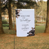 Picture of Custom Garden Flag - Personalized Wedding Flag - Custom Flag With Flower - Best for Family