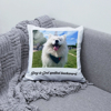 Picture of Personalized Square Shape Photo Pillow Case - Custom Pillow Case - Housewarming Gift - Unique Gift for Christmas