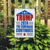 Picture of Custom Garden Flag with Trump - Personalized Flag - Custom Garden Flag - Best for Family