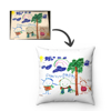 Picture of Personalized Kids Artwork Pillow Case - Pillow Case with Kids' Drawing  - Special Birthday Gift and Home Decor