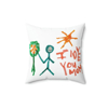 Picture of Personalized Kids Artwork Pillow Case - Pillow Case with Kids' Drawing  - Special Birthday Gift and Home Decor