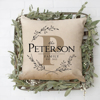 Picture of Personalized Family Name Pillow Case - Pillow Case with Family Name Style - Housewarming Gift - Unique Home Decor