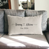 Picture of Personalized Couple Name Pillow Case - Custom with Loved One's Name - Unique Gift for Valentine's Day