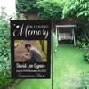 Picture of Custom Photo memorial Garden Flag - Personalized Memorial Flag - Custom Garden Flag - Best for Family