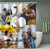 Picture of Custom Photo Shower Curtain - Personalized Couple Memorial Curtain - Best Bathroom Decor, Housewarming Gift - Detachable Nylon Shower Curtain