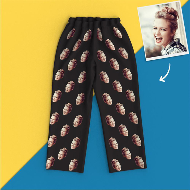 Picture of Custom Pajama Pants | Custom Multi-avatar Pajama Pants For Gifts