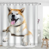 Picture of Custom Photo Shower Curtain - Personalized Pet Curtain - Best Bathroom Decor Housewarming Gift