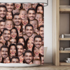 Picture of Custom Photo Shower Curtain - Personalized Head Portrait Curtain - Best Bathroom Decor - Nice Housewarming Gift for Family and Friends