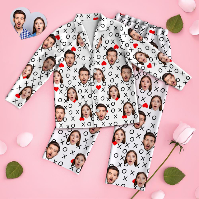 Picture of Customized Pajama Set | Customized Pajamas Customized Avatar Pajamas Couple's Pajamas Home Creative