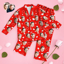Picture of Customized Pajama Set | Custom Couple Pajamas Custom Couple Love Pajamas Christmas Gifts