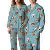 Picture of Customized Pajama Set | Custom Face Pajamas Full Set Long Sleeves