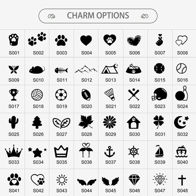 Picture of Personalized Tag for Pets with Multiple Shapes & Colors - Customized With Telephone Number - Best Gift for Pet Person
