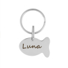 Picture of Personalized Fish Shape Pet Name Tag with Telephone Number - Custom Pet Tag