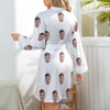 Picture of Customized Nightgowns | Custom Copy Face Nightgown Personalized Avatar Pajamas