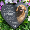 Picture of Personalized Pet Memorial Stone - Custom Photo Memorial Stone Engraved - Pet Loss Gifts - Best Pet Grave Marker