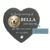 Picture of Custom Pet Memorial Stone - Personalized Photo Memorial Stone Engraved - Best Memorial Gifts