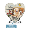 Picture of Personalized Pet Memorial Stone With Photo - Custom Photo Memorial Stone Engraved - Best Cute graffiti Pet Grave Marker