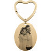 Picture of Custom Photo Keychain - Personalized stainless steel Keychain with Oval - Gift for Your Loved One