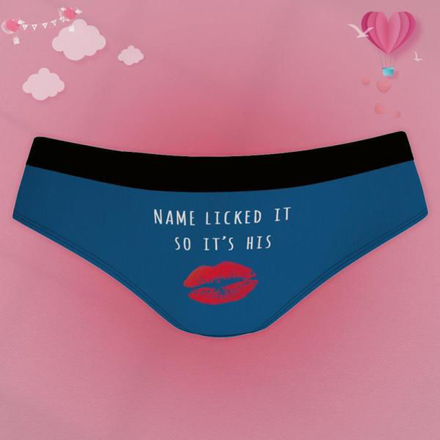 Picture of Customized underwear | Custom Name Panty Gifts for Women