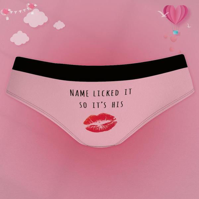 Picture of Customized underwear | Custom Name Panty Gifts for Women