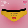 Picture of Customized underwear | Custom Name Panty Gifts for Women