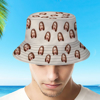 Picture of Custom bucket hats | Custom bucket hats with multiple portraits | Personalized bucket hats as gifts for friends, family, and loved ones