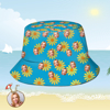 Picture of Custom Bucket Hats | Personalized Daisy Bucket Hat