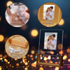 Picture of Personalised Acrylic Spotify Song Plaque Night Light - Custom Photo Night Lamp - Best Valentine's Day or Christmas Gift