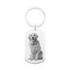 Picture of Custom Photo Keychain - Personalized Military Tag Keyring