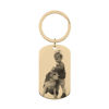 Picture of Custom Photo Keychain - Personalized Military Tag Keyring